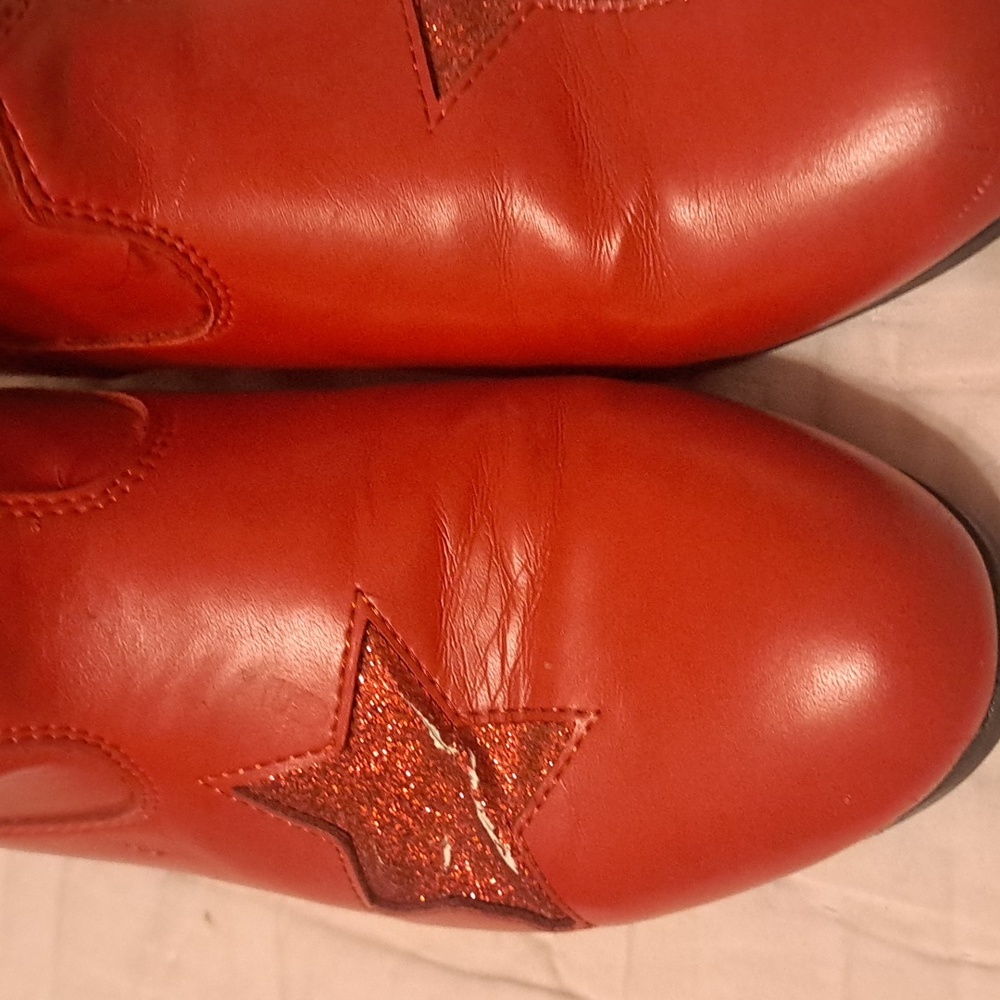 Gymboree red cowgirl boots